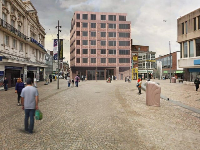 An artist's impression of the proposed scheme