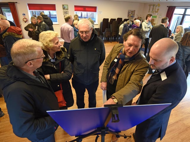 Plans to build hundreds of homes on farmland in Carleton on display at St Martin and St Hilda Church Hall