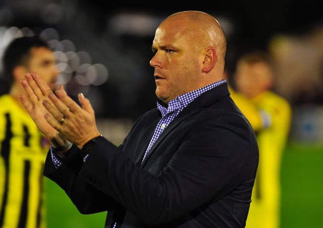 AFC Fylde manager Jim Bentley Picture: Steve McLellan