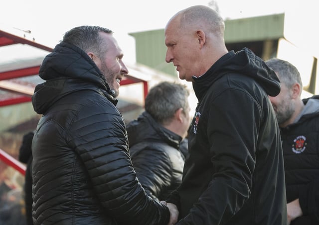 Simon Grayson saw his Lincoln City counterpart Michael Appleton take the three points at the weekend