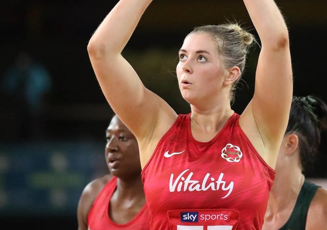 Eleanor Cardwell featured for England on Sunday