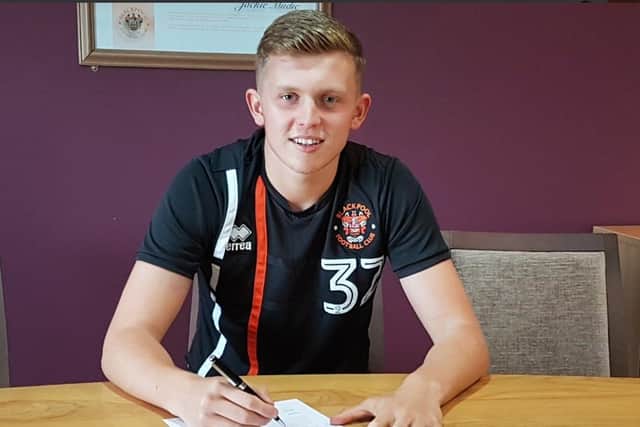 Roache signed a professional contract in the summer of 2017