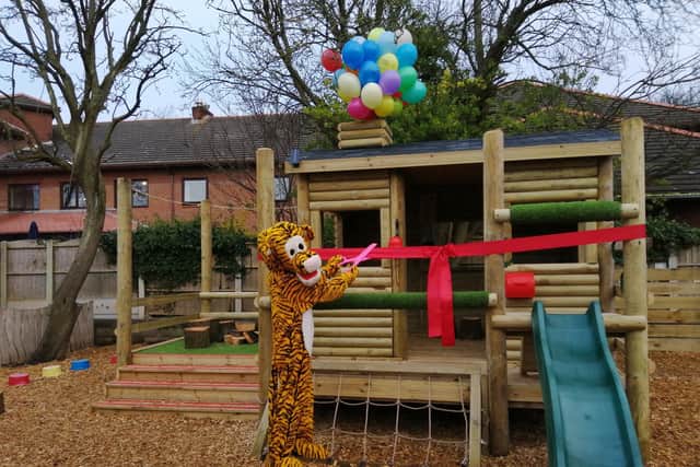 The Meadow Kindergarten celebrates its 10th year. The opening of the new playhouse