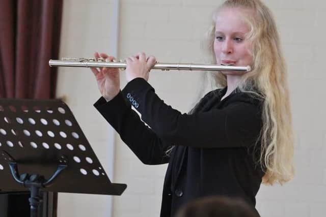 Kirkham Grammar School flute player Brioni Crowe