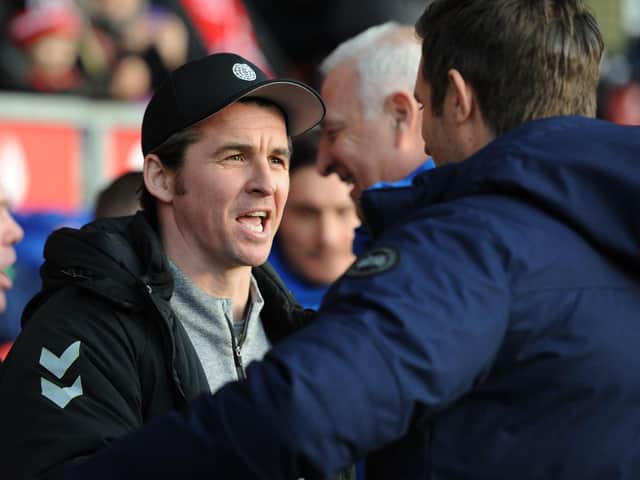 Joey Barton knows a run of good results can be decisive in League One this season