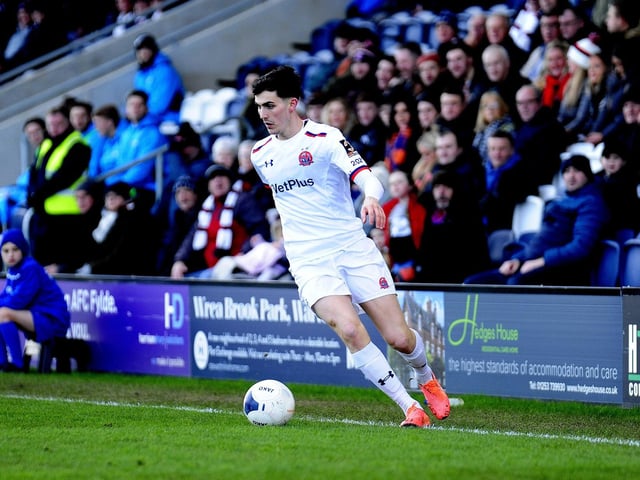 Tom Walker scored just 13 minutes into his AFC Fylde debut
