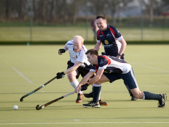 Tom Evans in action for Lytham St Annes against Keswick Picture: DANIEL MARTINO