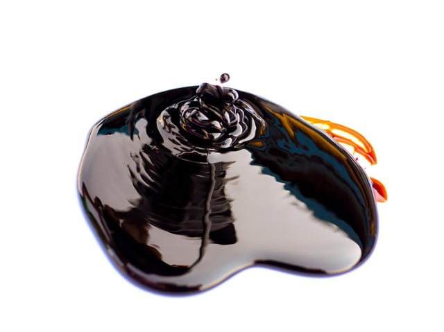 Molasses ...imagine gallons of this stuff exploding in your direction