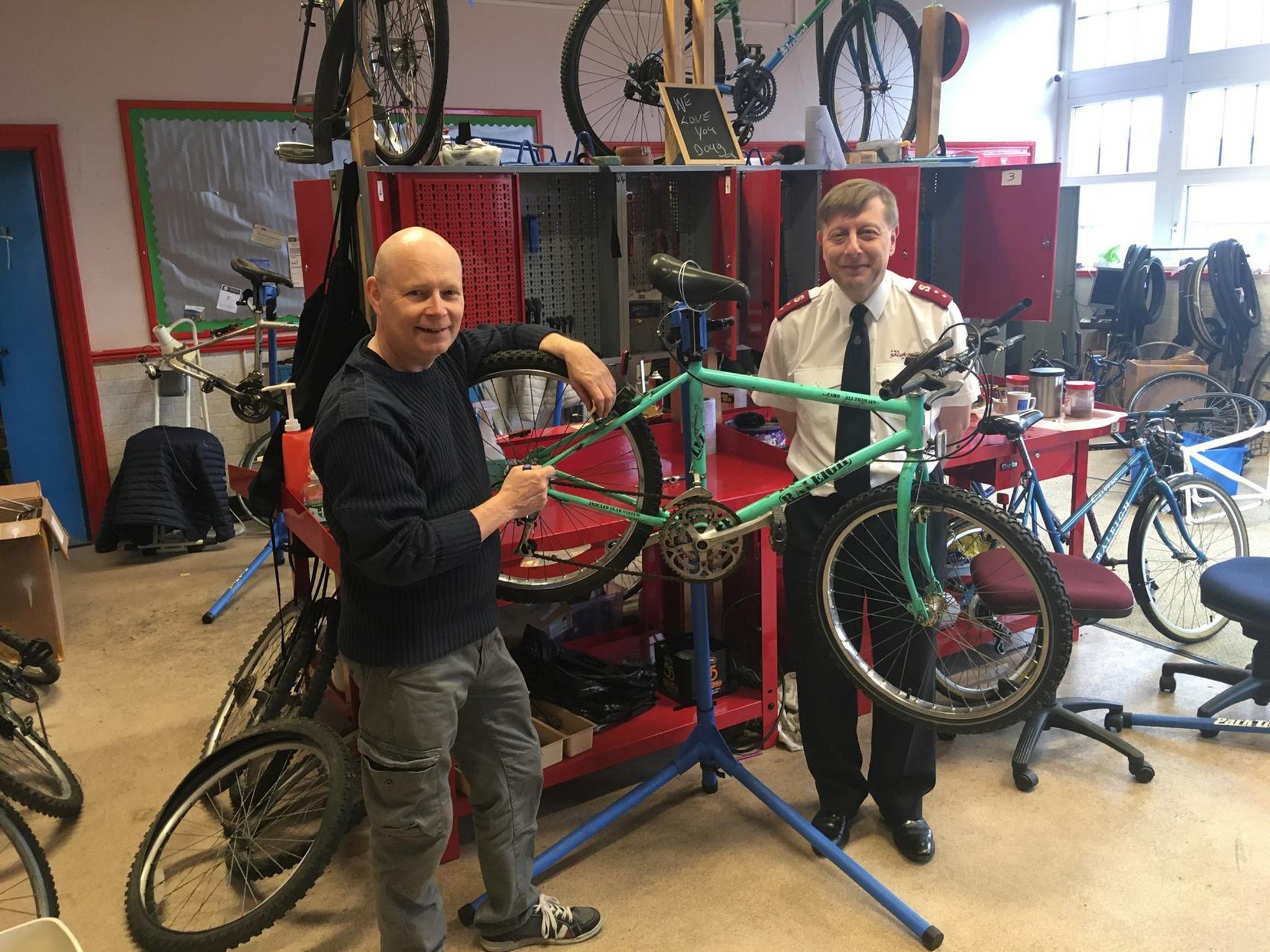 The Salvation Army Recycle your bicycle Blackpool Gazette