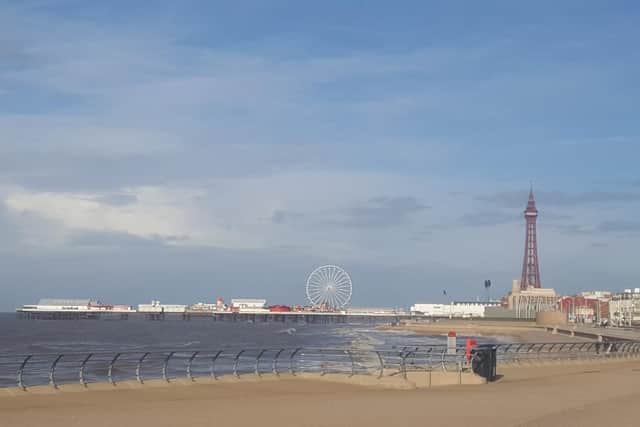 Blackpool has some of the cleanest air in the country