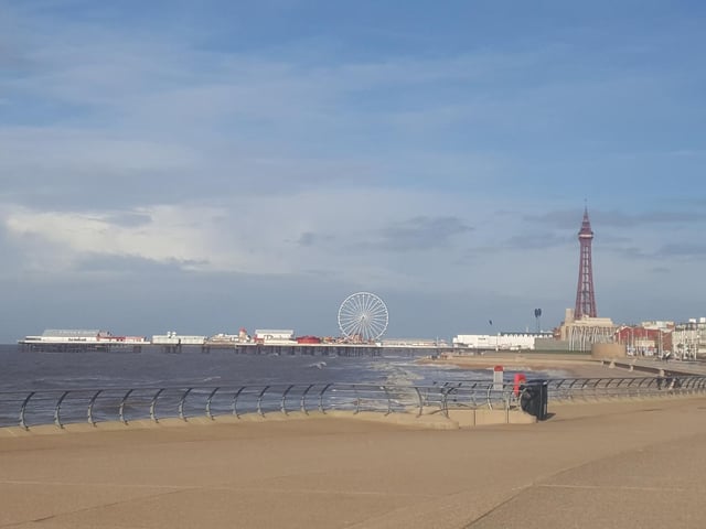 Blackpool has some of the cleanest air in the country
