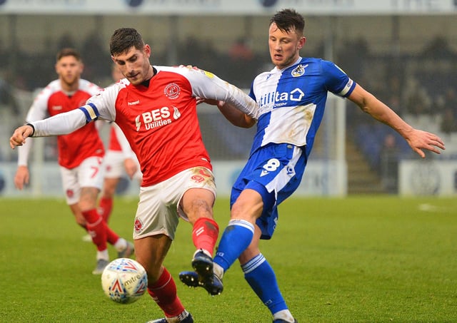 Fleetwood Town and Bristol Rovers drew