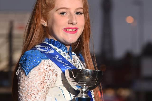 Katie Squire won a trophy when she came fourth in the North West Regional Irish Dancing qualifiers.