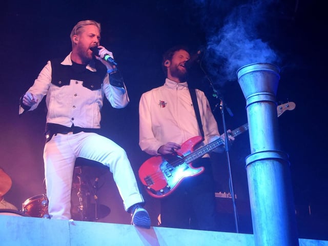 Kaiser Chiefs perform at the Empress Ballroom