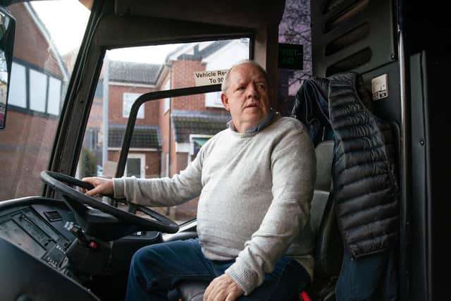 Undated handout photo issued by ITV of special guest star John Henshaw, playing grumpy bus driver Des in Coronation Street's 10,000th episode. PA Photo. Issue date: Monday January 27, 2020. The episode means that Coronation Street has become the longest running soap opera (Picture: ITV/PA)