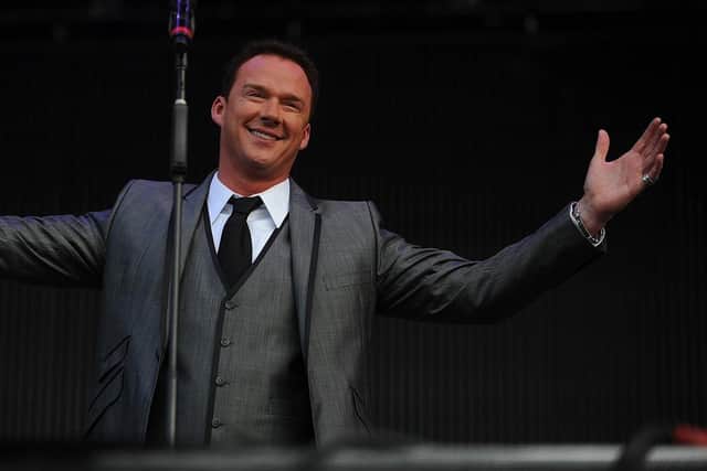 Russell Watson on his last concert appearance in Lytham in 2013