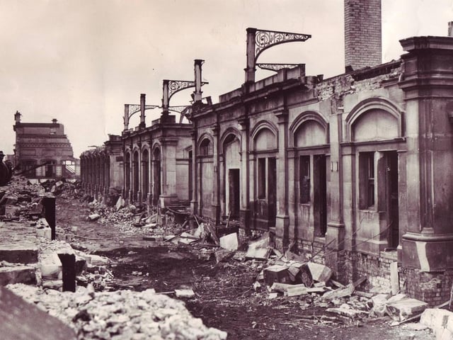 How the old Fleetwood Railway Station looked in the 60s...