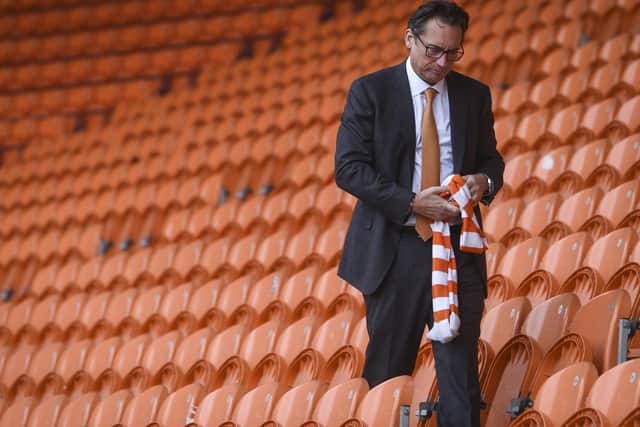 Simon Sadler has given unprecedented backing to the Blackpool manager