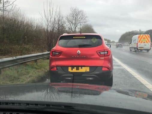 Five motorists in one day caught driving at speeds of up to 95 mph on M55