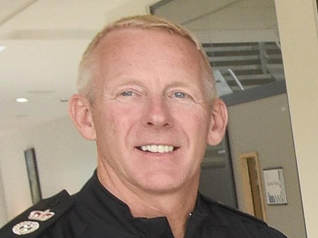 Chief constable Andy Rhodes