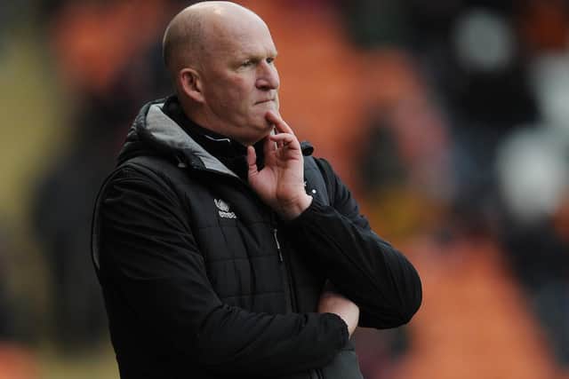 Blackpool boss Simon Grayson was relieved to claim a long-overdue league win