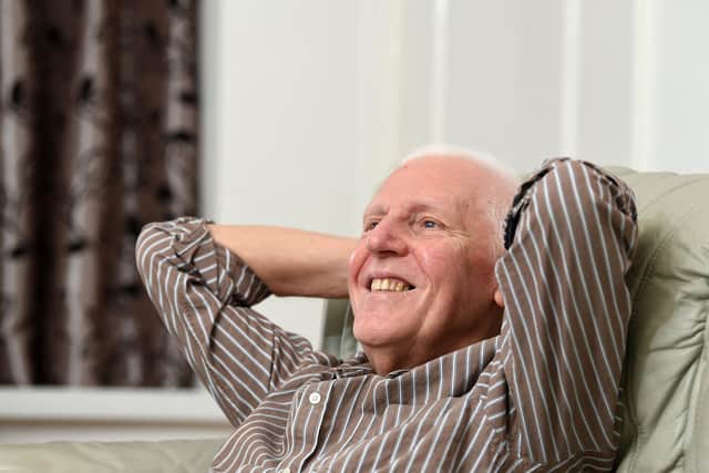 David Thomas had lung, liver and adrenal cancer, but has finished his chemo after being given a matter of days to live.