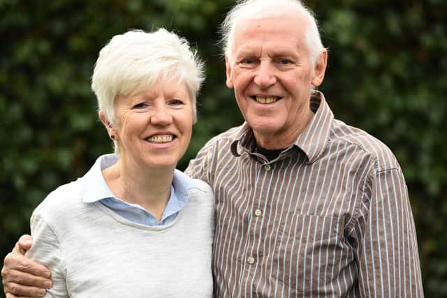Linda and David Thomas are enjoying their lives together after a shock cancer diagnosis.