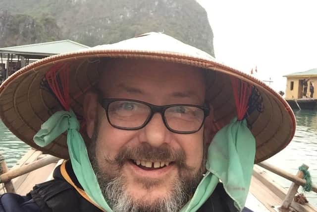 Neil Callaghan, 50, from Blackpool, fears he may have caught the coronavirus after touring Vietnam for a month (Picture: Neil Callaghan)