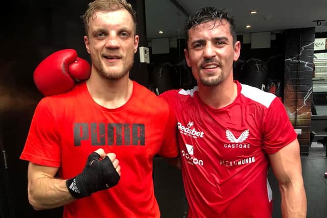 Sumner has already sparred with former world champion Anthony Crolla