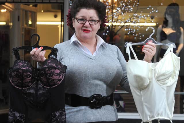 Isabel Wilkie at the Lingerie Lounge which may be forced to close after repeated raids by thieves
