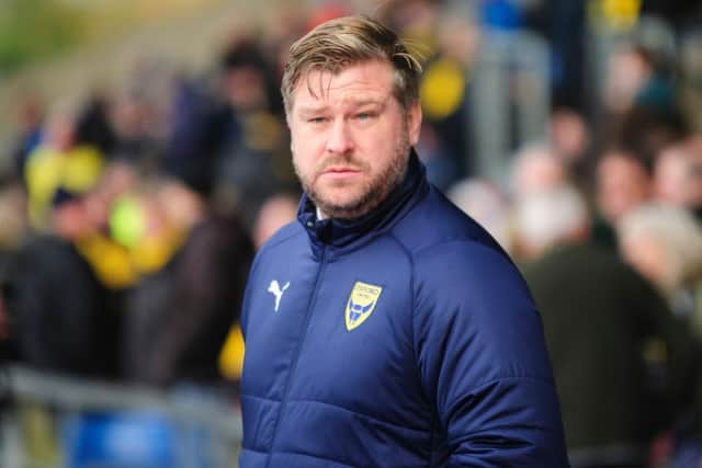 Blackpool's approach to speak to Oxford boss Karl Robinson has been turned down