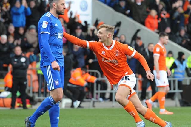 Kiernan Dewsbury-Hall had earlier given Blackpool the lead with his second goal in as many games