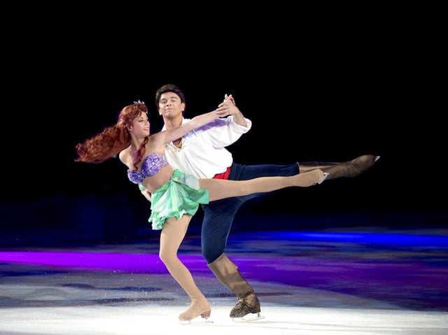 Ariel on ice