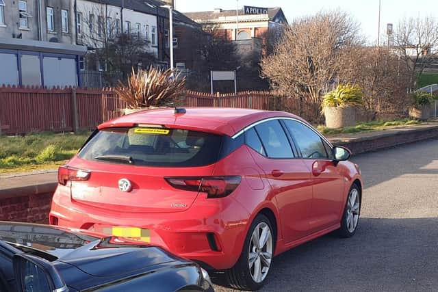 An 11-year-old was caught driving a car on a car park in Blackpool. (Credit: Lancashire Police)