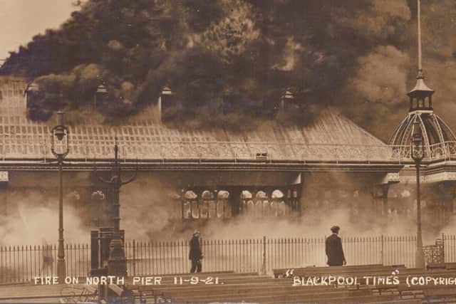 The 1921 North Pier fire