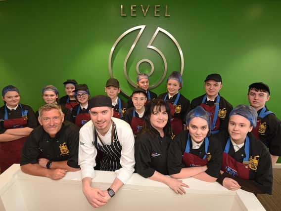Pupils from Baines School at Poulton took over the kitchens and restaurant at Blackpool and The Fylde College