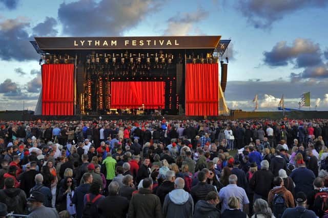 Lytham Festival is due to take place in July