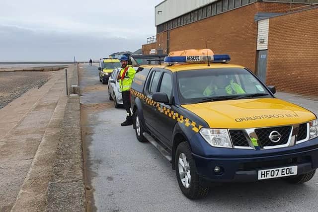 Fleetwood Costguard were called out to two separate incidents in one day on March 10. (Credit: HM Coastguard Fleetwood)
