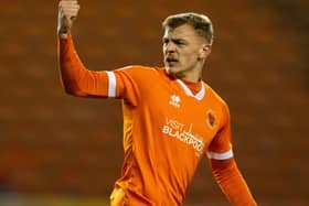 Blackpool's Kiernan Dewsbury-Hall