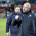 AFC Fylde boss Jim Bentley hopes to follow up Tuesday’s win		                      Picture: Steve McLellan