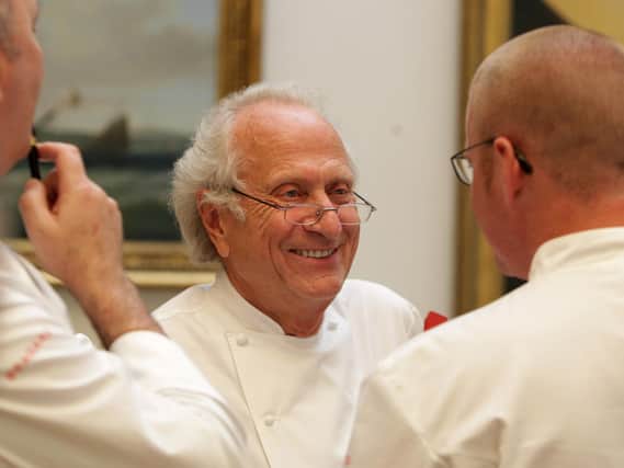 Celebrity chef Michel Roux