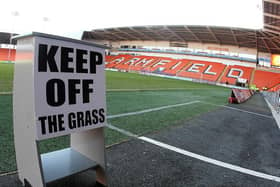 Blackpool won't be playing football for the foreseeable future