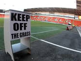 Blackpool won't be playing football for the foreseeable future