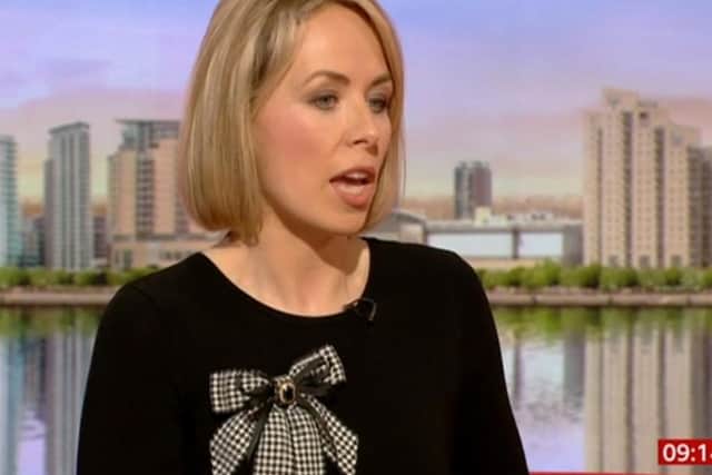 Dr Rebecca Clark, from Layton Medical Centre, was speaking on BBC Breakfast.