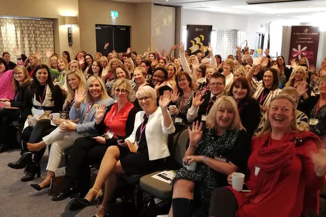 More than 200 attended the International Women's Day event at the new Boulevard Hotel at Blackpool Pleasure Beach