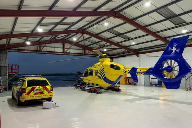 The NWAA's new base at Blackpool Airport