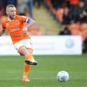 Jay Spearing has had to settle for a place on Blackpool's bench in recent weeks