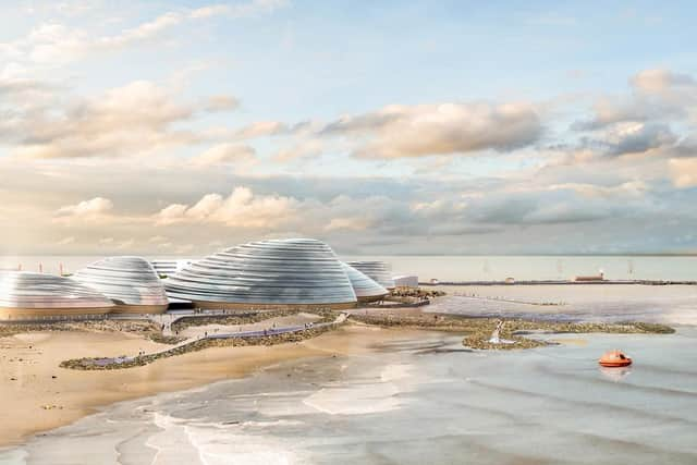 How the Eden Project scheme might look in Morecambe if it comes to fruition