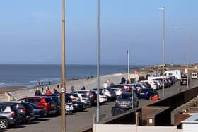 Cleveleys Promenade on Mother's Day (March 23). Photo: Jane Littlewood/Visit Cleveleys