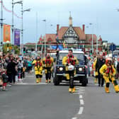 The procession through town at last year's St Annes Carnival